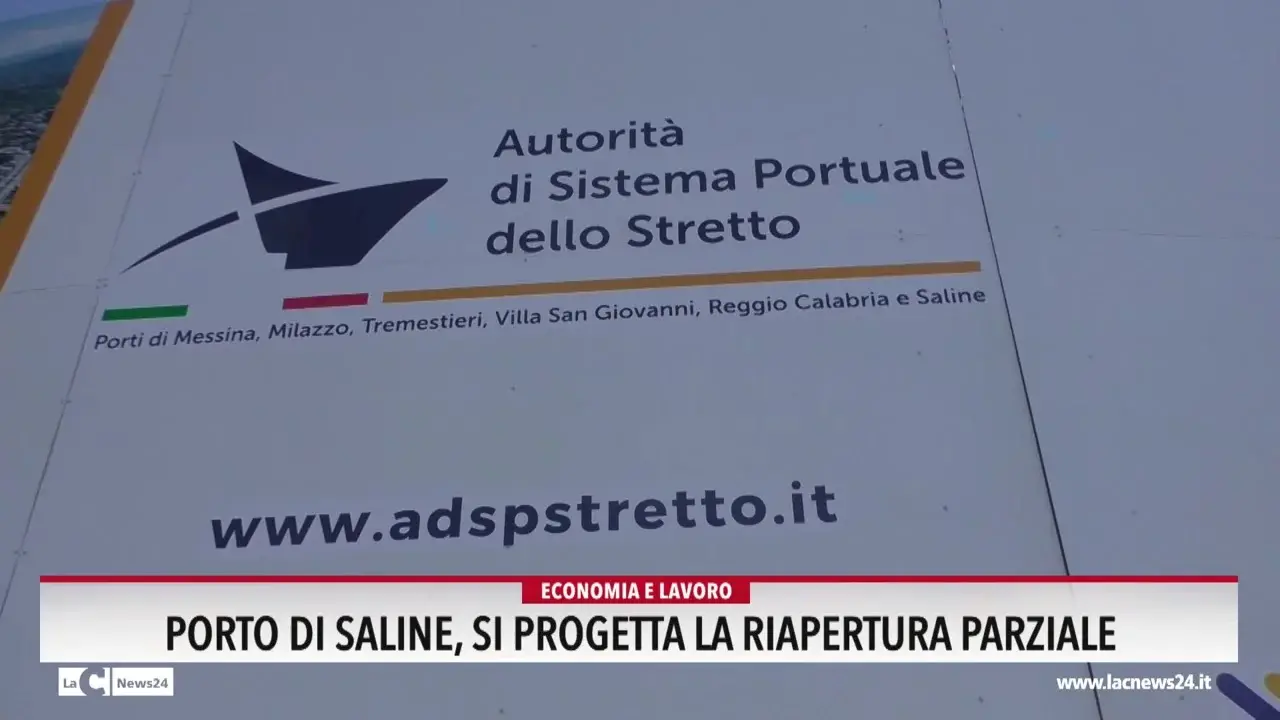 Porto di saline, si progetta la riapertura parziale