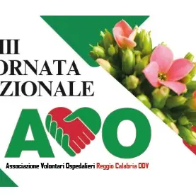 XVIII Giornata Nazionale Avo a Reggio:\u00A0volontarie e volontari donano la Kalanchoe, la pianta del sorriso