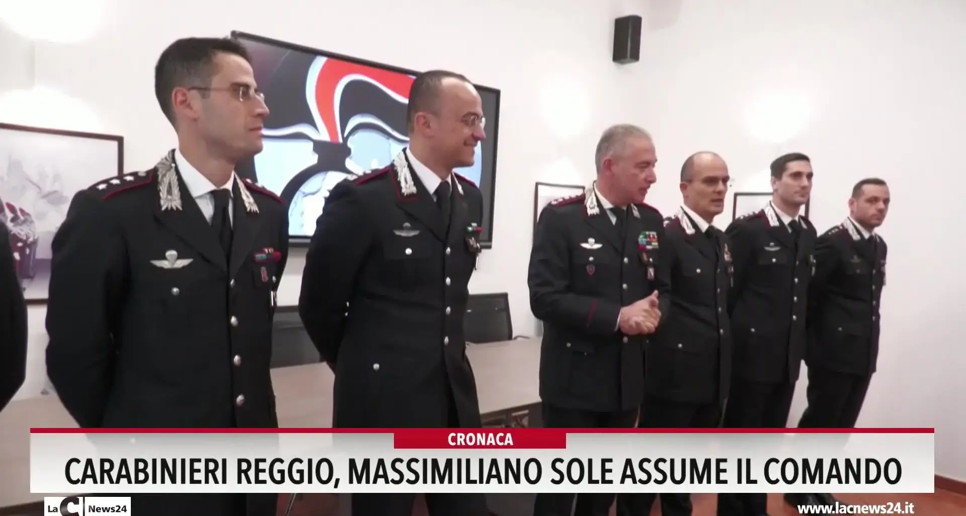 Carabinieri Reggio, Massimiliano Sole assume il comando
