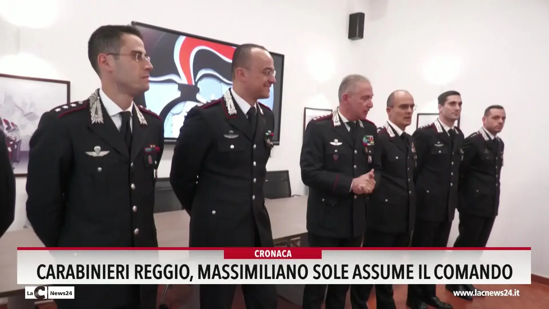 Carabinieri Reggio, Massimiliano Sole assume il comando