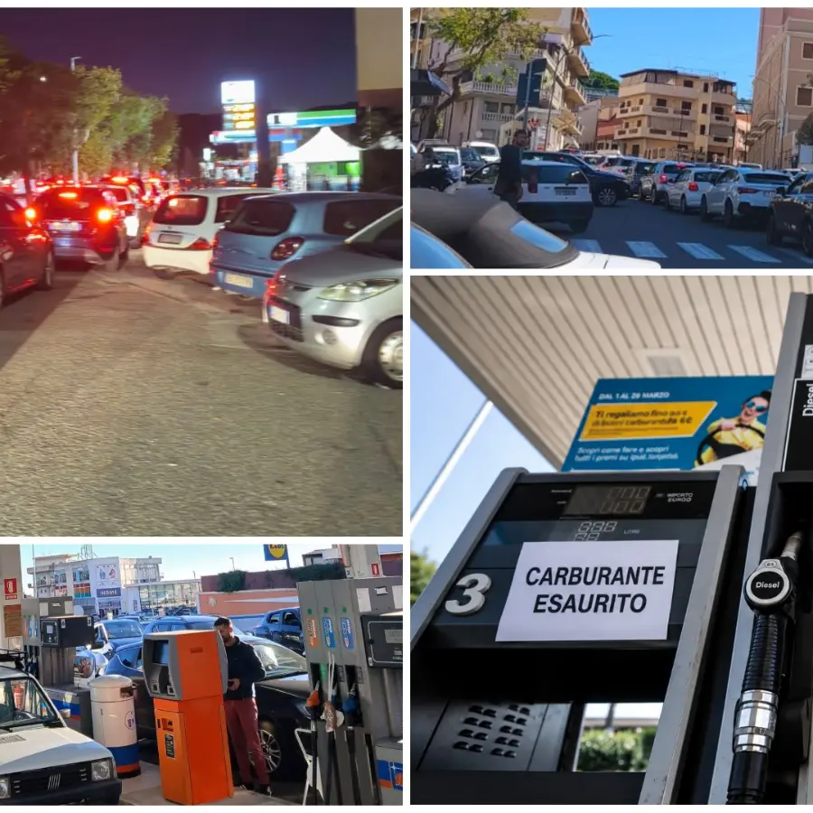 Reggio e provincia a secco, carburante esaurito in molti distributori: è corsa al pieno, lunghe code e disagi\n