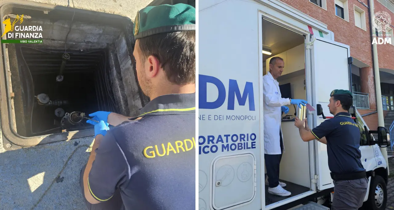 Gasolio adulterato in un distributore del Vibonese, sequestrati 6.444 litri: scatta l'indagine per frode e si cerca la provenienza\n
