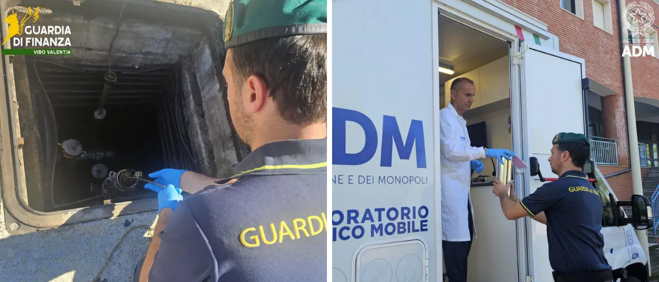 Gasolio adulterato in un distributore del Vibonese, sequestrati 6.444 litri: scatta l'indagine per frode e si cerca la provenienza\n