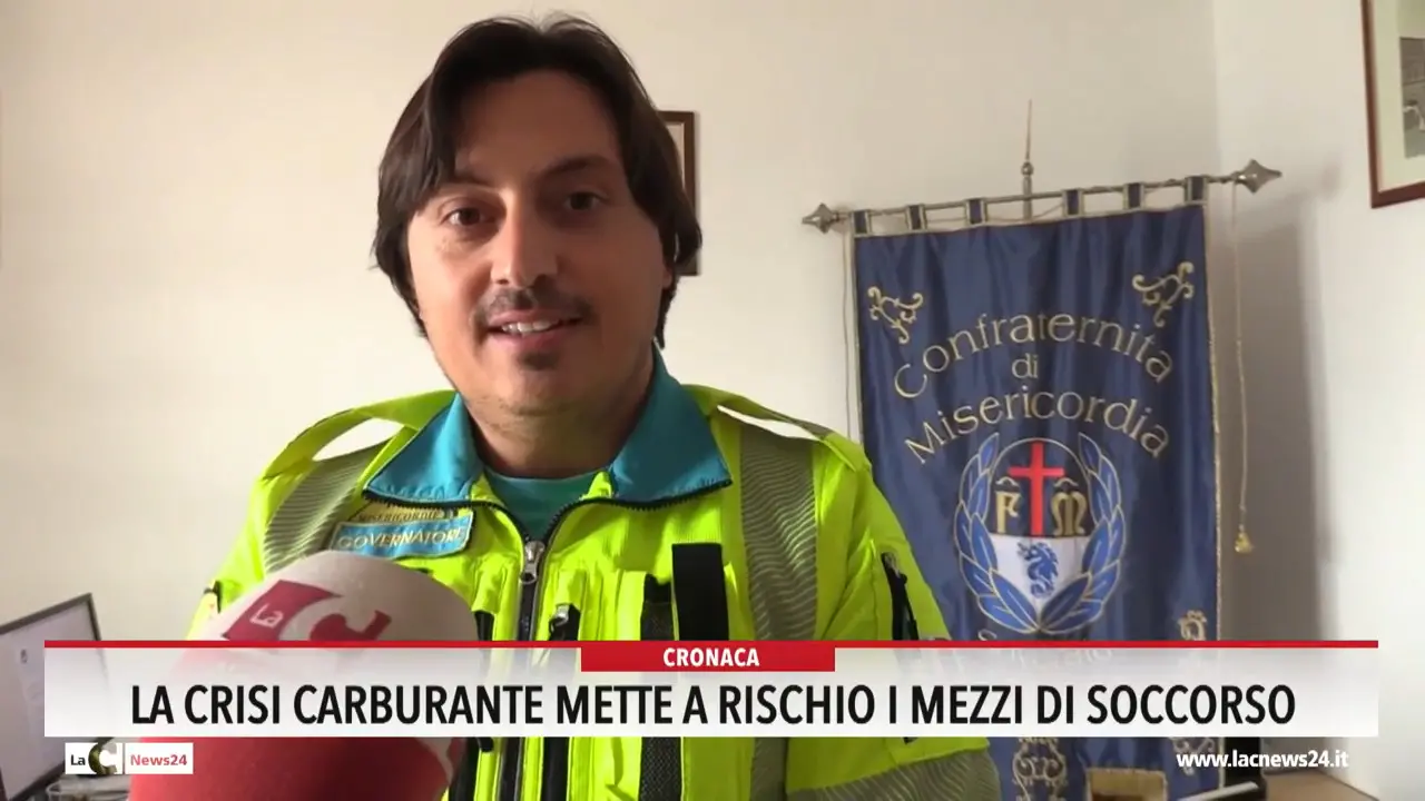 La crisi carburante mette a rischio i mezzi di soccorso