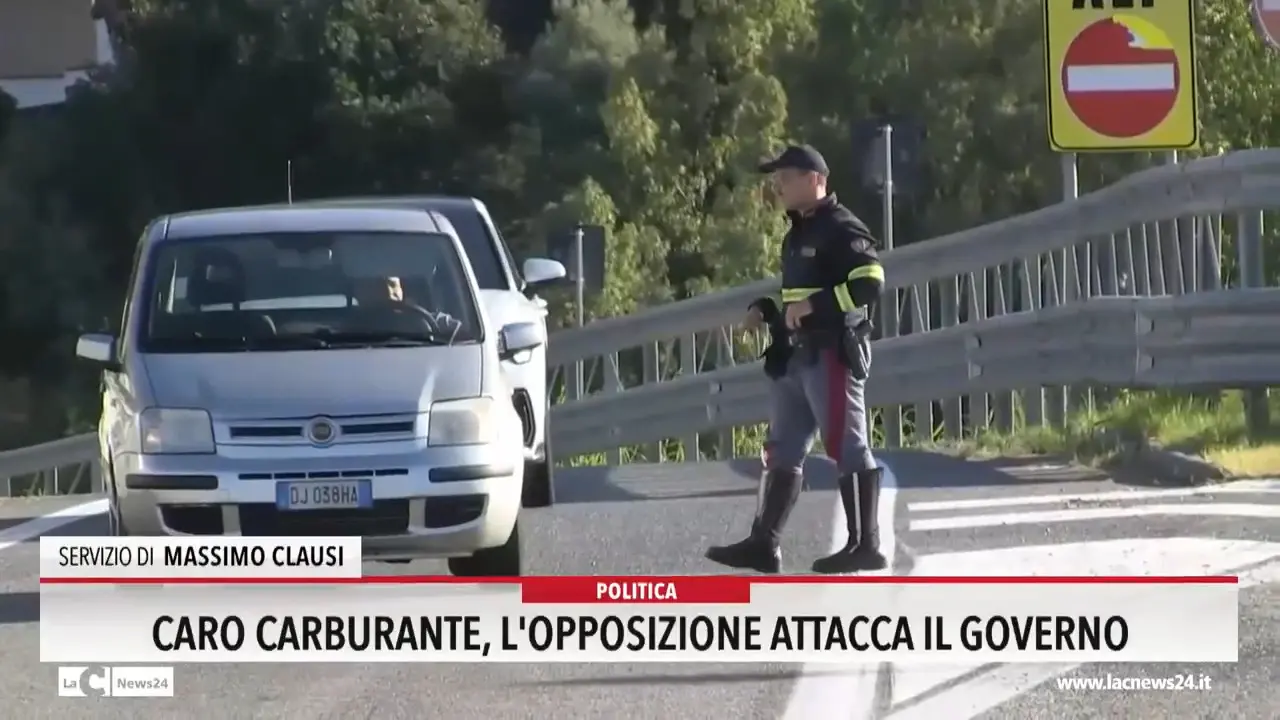 Caro carburante, l'opposizione attacca il governo