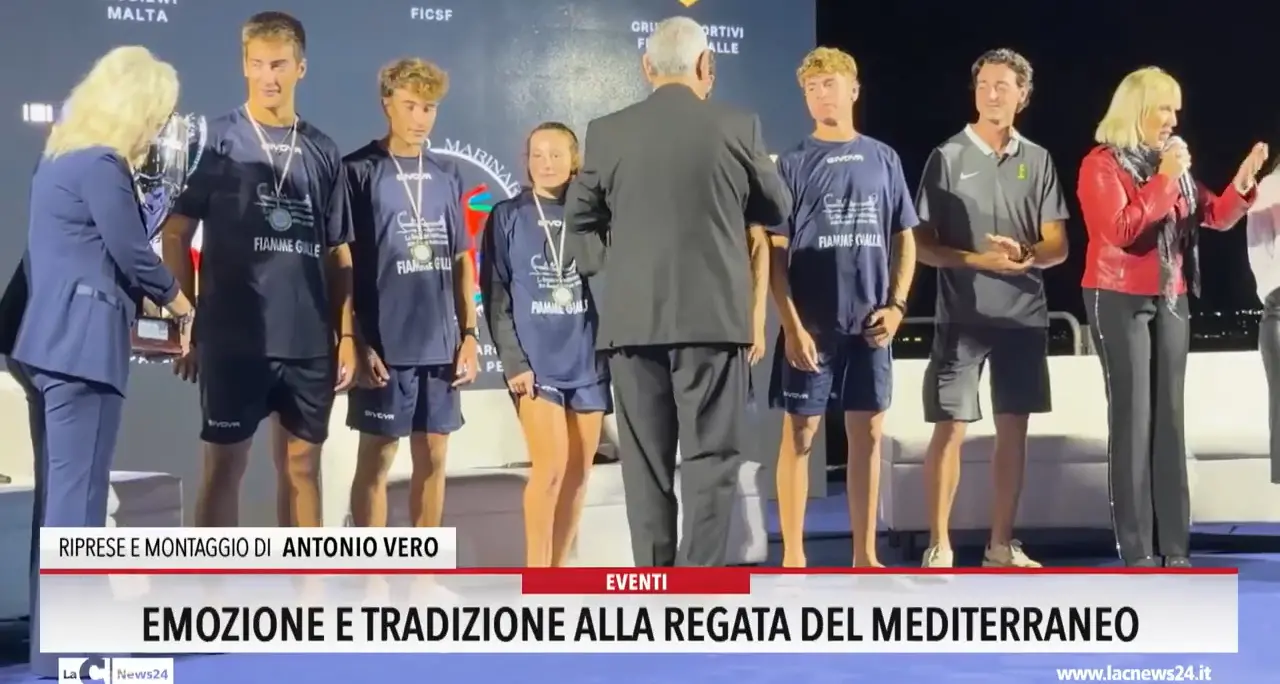 Emozioni e tradizione alla regata del Mediterraneo
