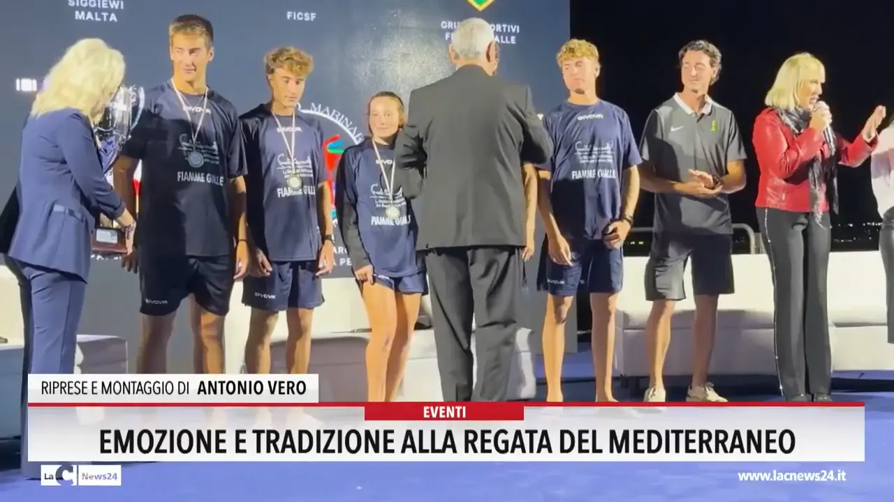Emozioni e tradizione alla regata del Mediterraneo