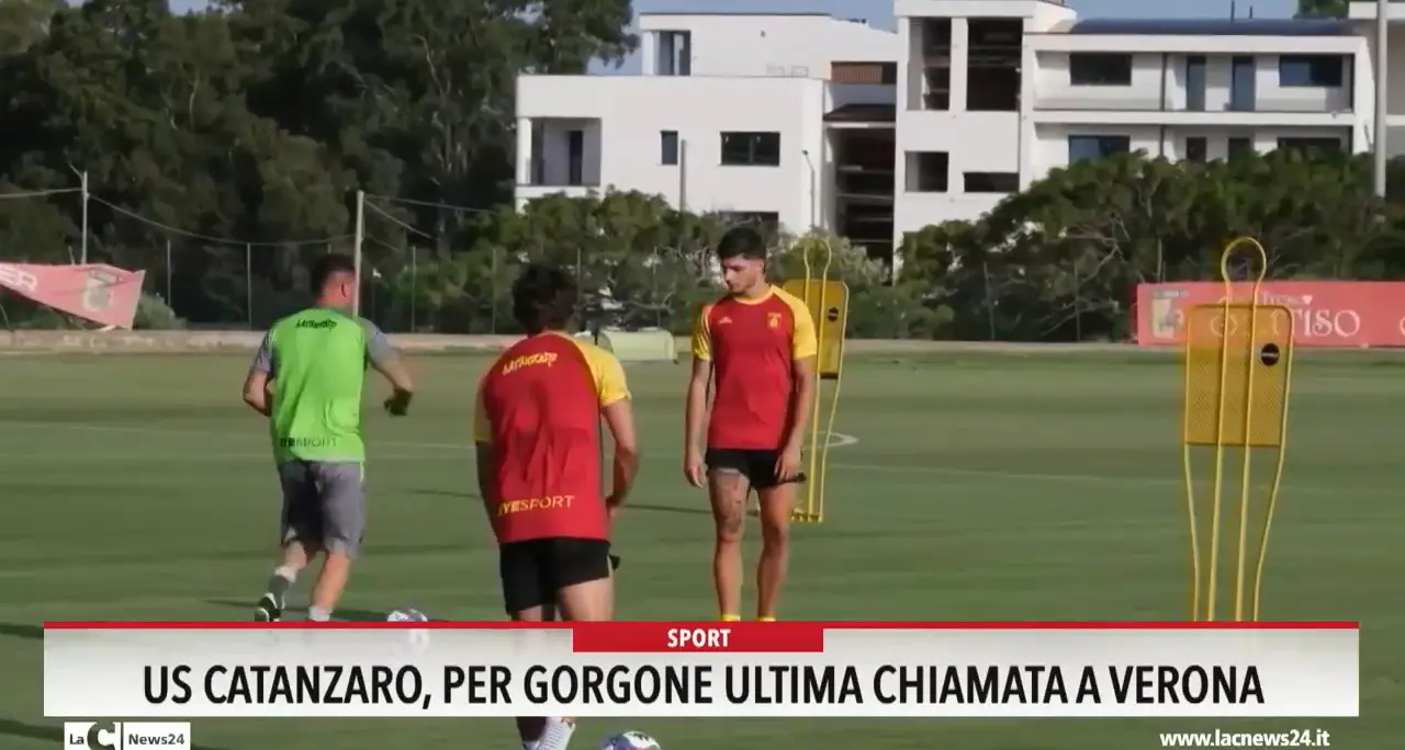US Catanzaro, per Gorgone ultima chiamata a Verona
