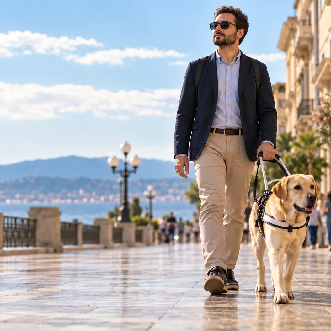 L’Uici di Reggio\u00A0celebra la Giornata Nazionale del Cane Guida: «Autonomia, diritti e libertà di movimento»\n