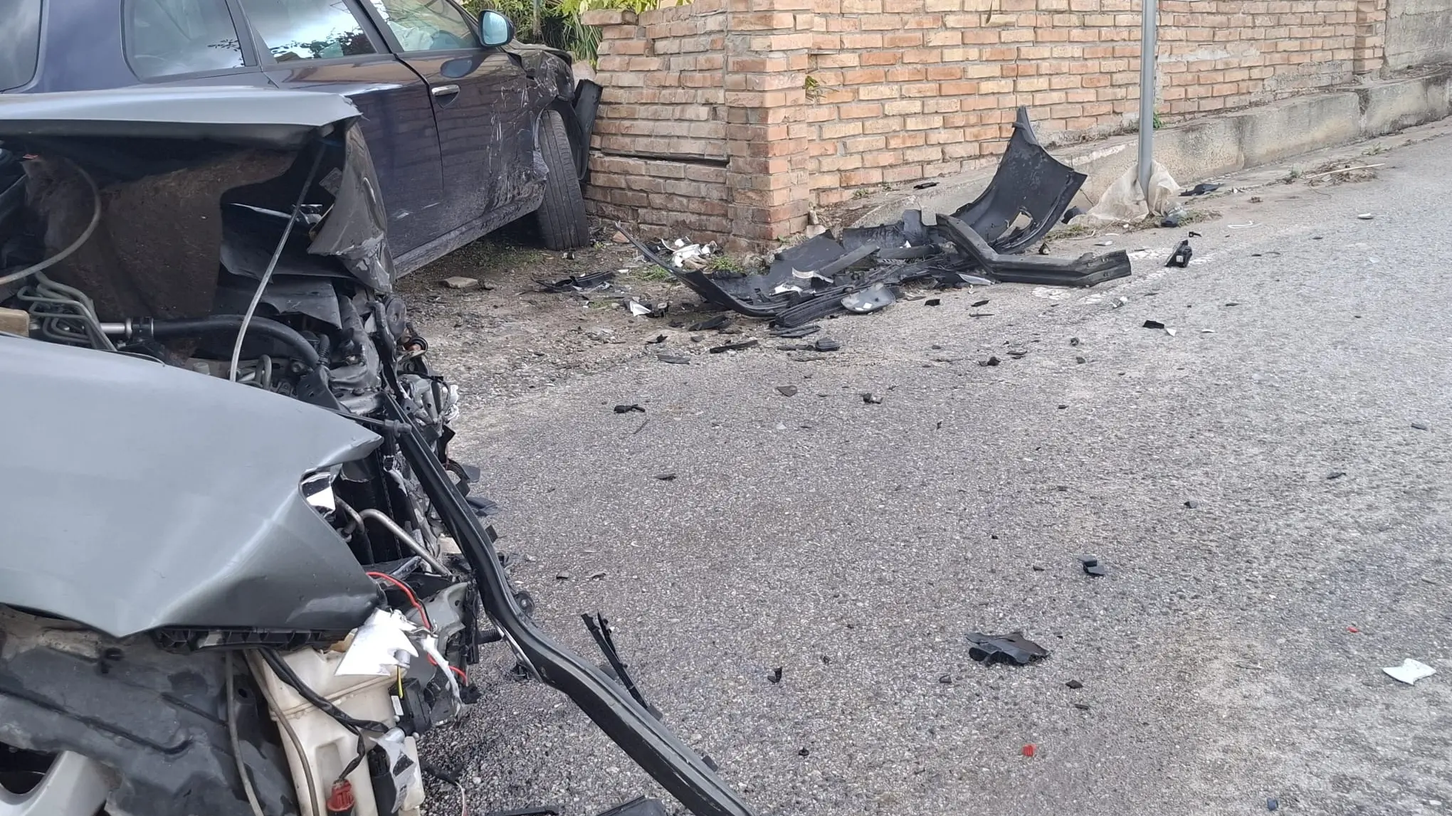 <p>L'incidente avvenuto alle porte di Briatico</p>\\n
