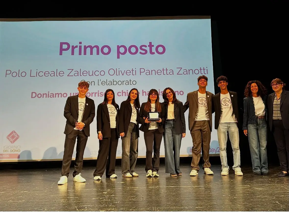 Concorso nazionale “Donare mi dona”, primo premio\u00A0a Radio Ivo per il liceo Classico Oliveti di Locri\n