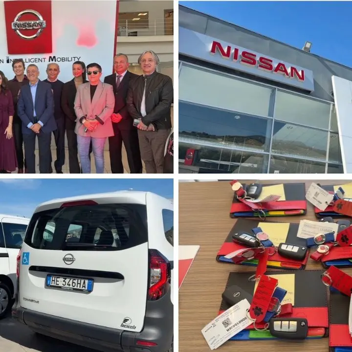 Mobilità inclusiva, sei Nissan Townstar ai Comuni del Cosentino per il trasporto assistito\n