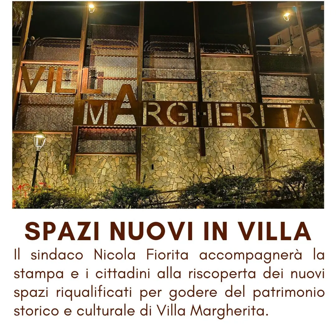 Villa Margherita: domenica 18 ottobre la presentazione degli interventi di recupero e valorizzazione\n
