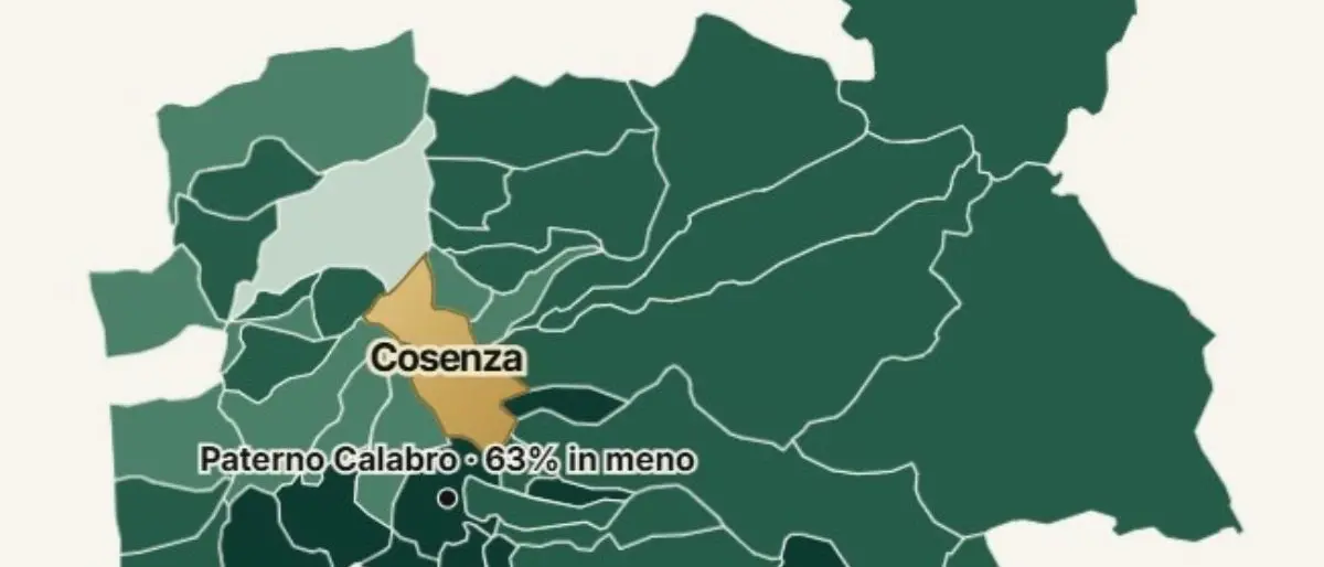 Prezzi delle case, tra Cosenza e Paterno Calabro il divario raggiunge il 63%\n