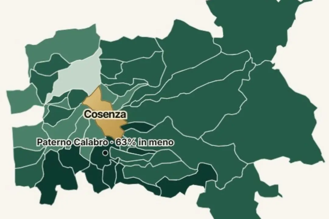 Prezzi delle case, tra Cosenza e Paterno Calabro il divario raggiunge il 63%\n