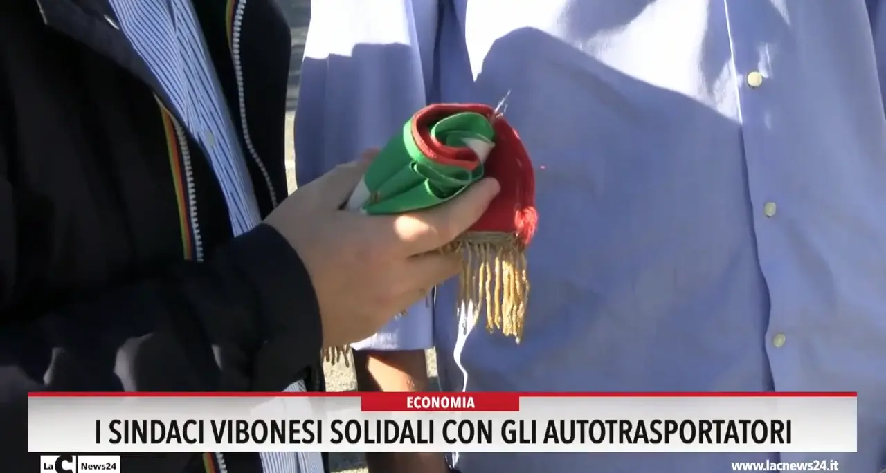I sindaci vibonesi solidali con gli autotrasportatori