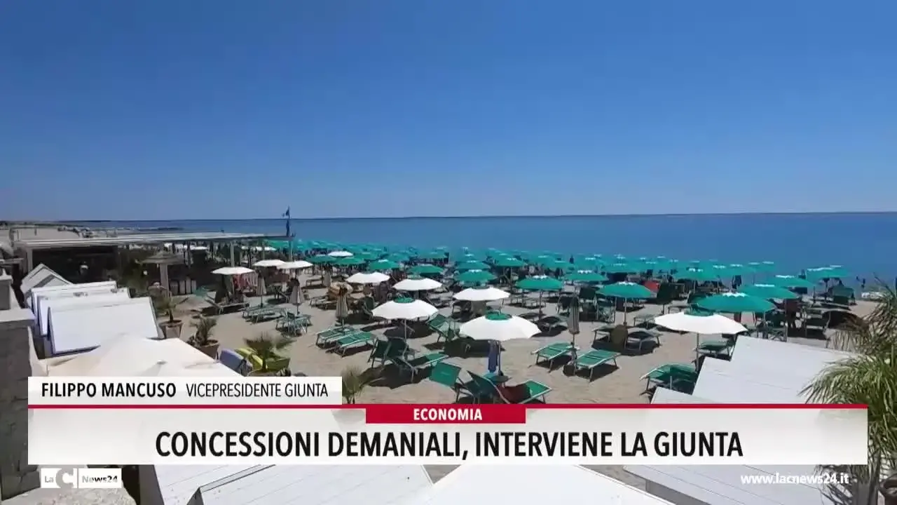Concessioni demaniali, interviene la Giunta