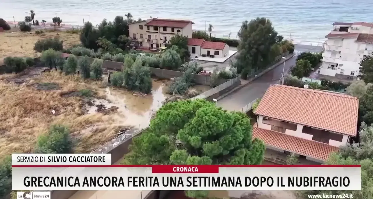 Grecanica ancora ferita una settimana dopo il nubifragio