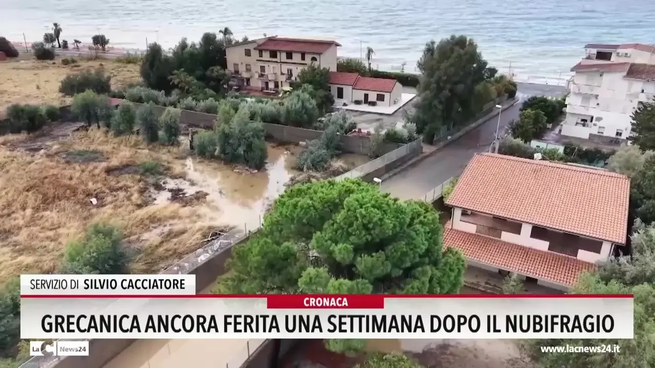 Grecanica ancora ferita una settimana dopo il nubifragio