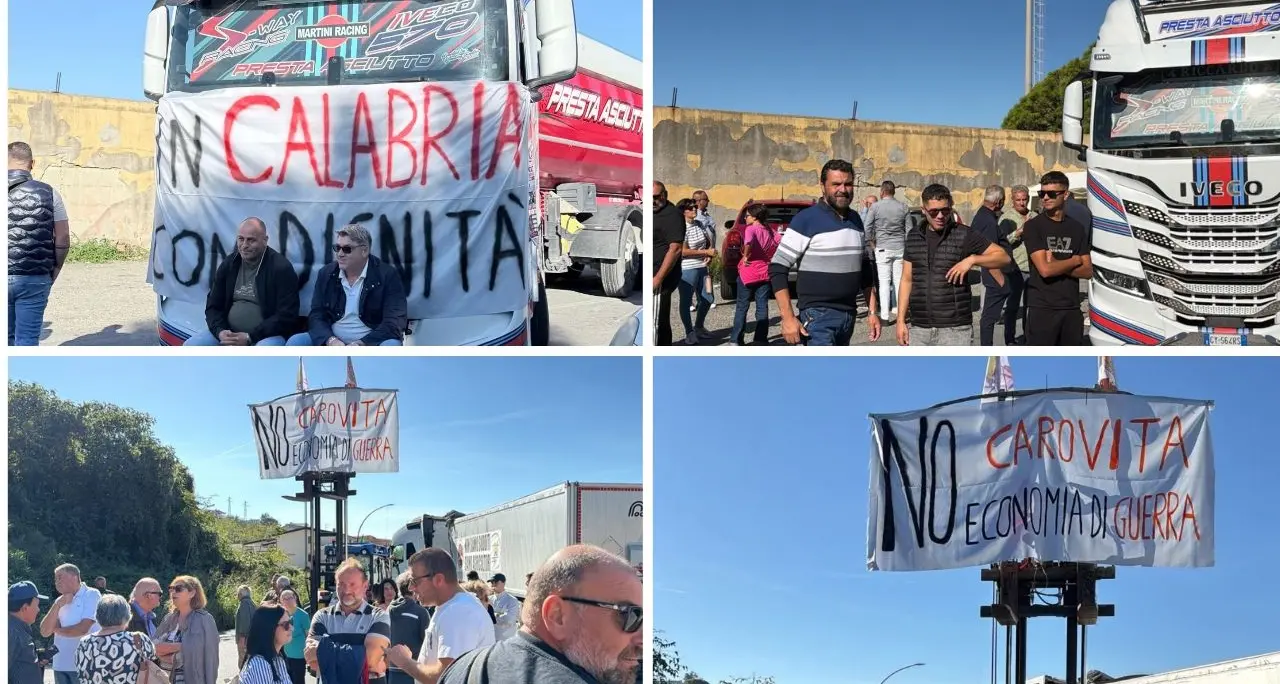 Gli agricoltori in protesta a San Lucido: «I politici che non hanno sostenuto la nostra battaglia si vergognino»\n
