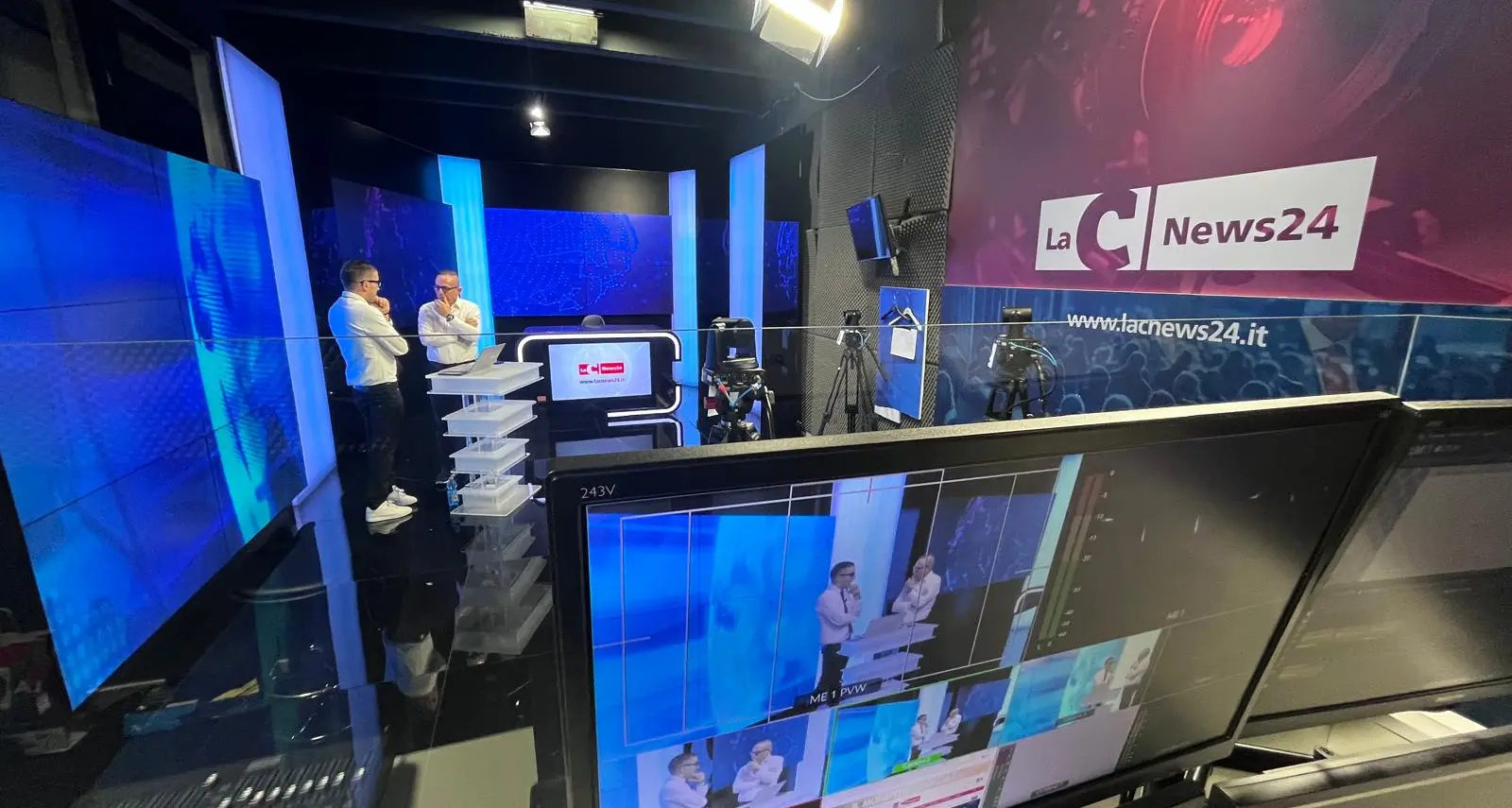 Catanzaro al centro dell’Informazione regionale: inaugurato e subito operativo lo studio di LaCNews