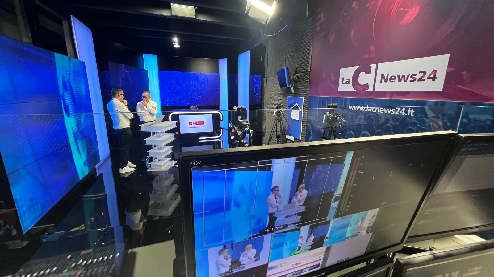 Catanzaro al centro dell’Informazione regionale: inaugurato e subito operativo lo studio di LaCNews