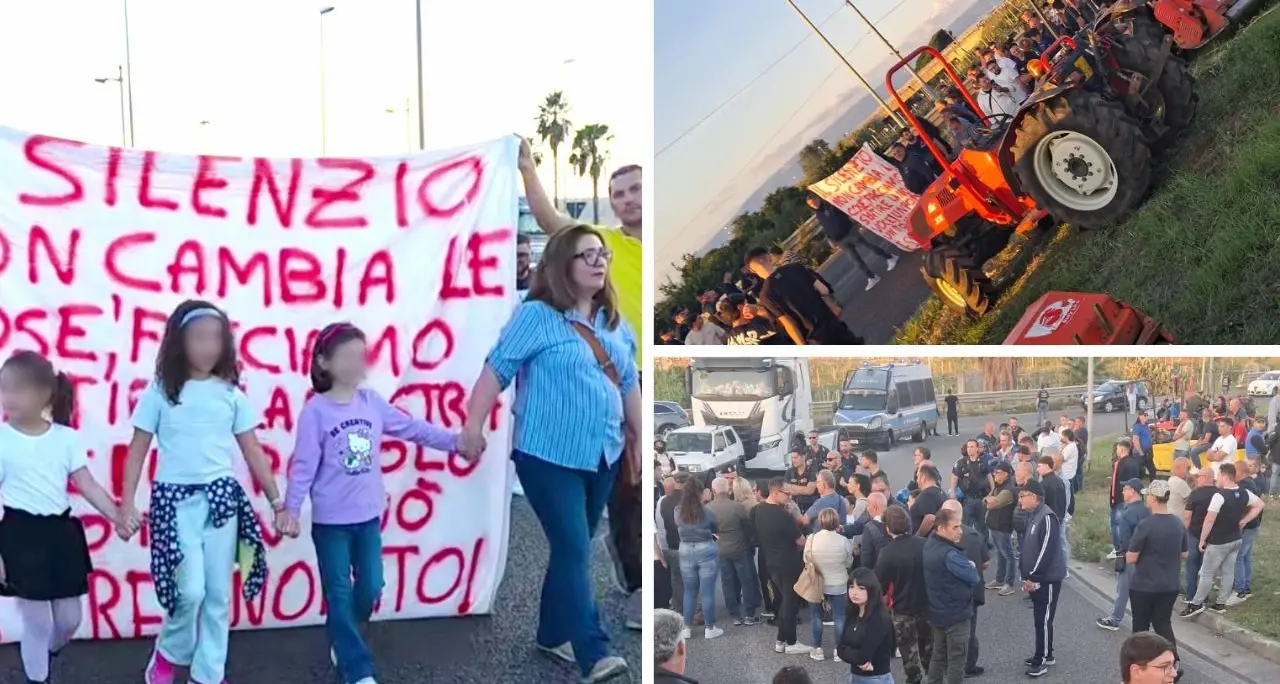 Gioia Tauro, i cittadini si uniscono alla protesta degli autotrasportatori: «Stanno rubando il futuro dei nostri giovani»\n