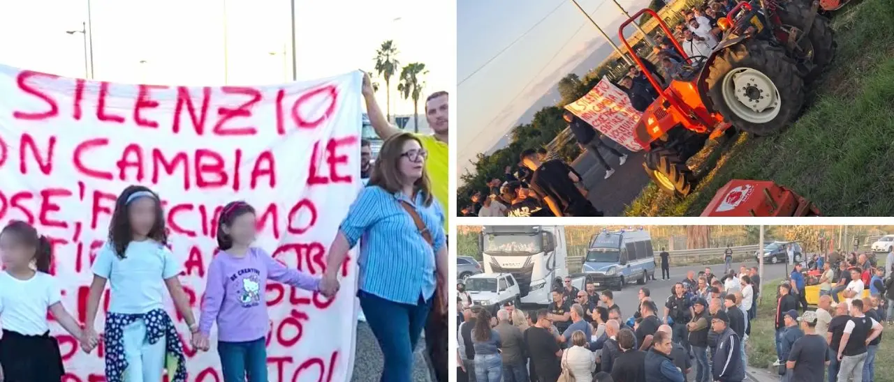 Gioia Tauro, i cittadini si uniscono alla protesta degli autotrasportatori: «Stanno rubando il futuro dei nostri giovani»\n