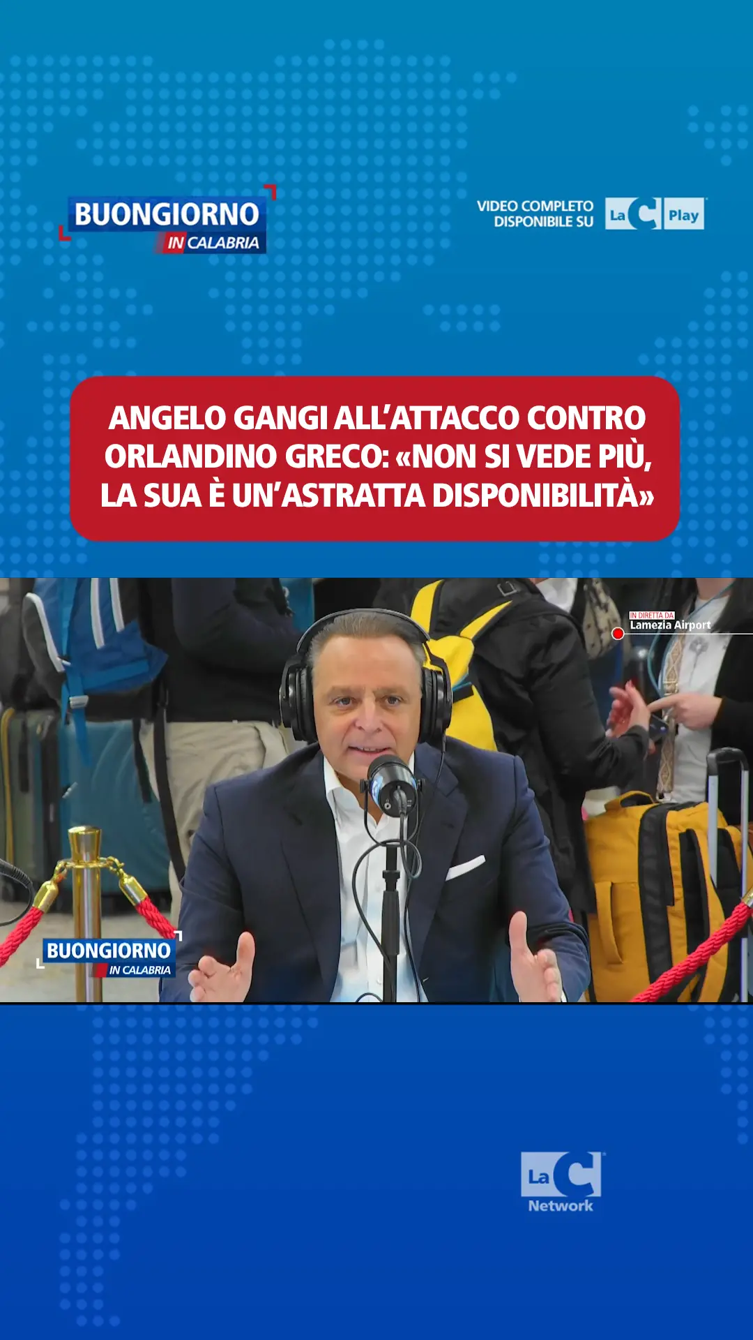 L'assessore di Castrolibero Gangi contro Orlandino Greco: «Non si vede più»
