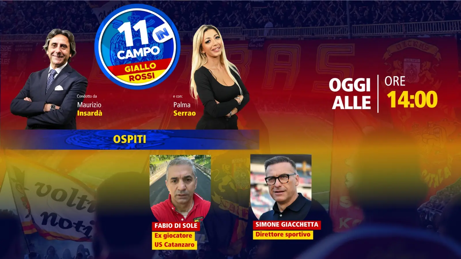Us Catanzaro, inizia il conto alla rovescia per la sfida contro l’Ascoli: alle 14 torna “11 in Campo GialloRossi”\n