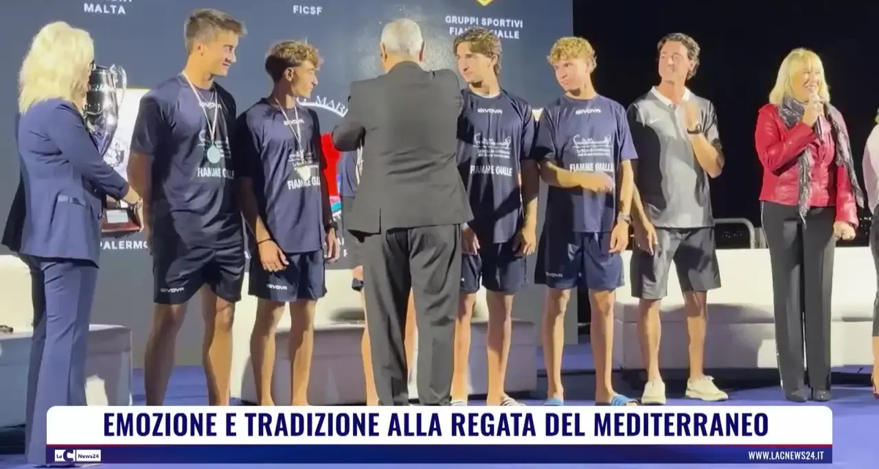 Emozione e tradizione alla regata del Mediterraneo