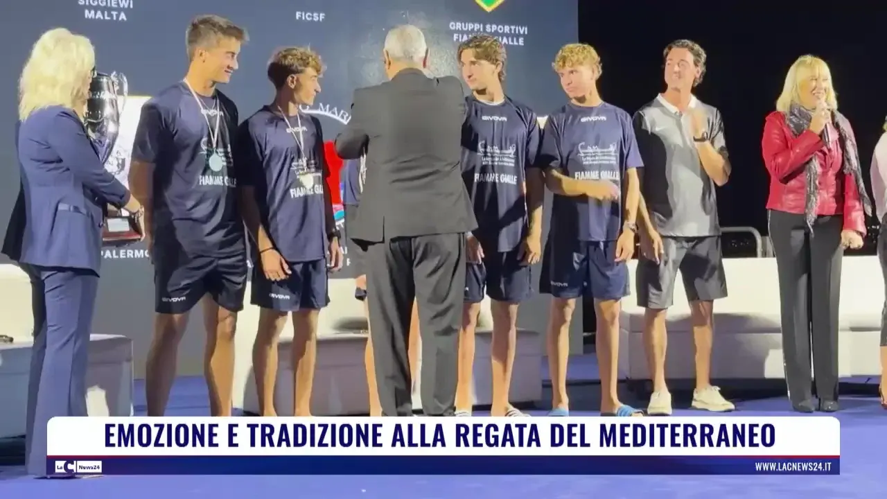 Emozione e tradizione alla regata del Mediterraneo