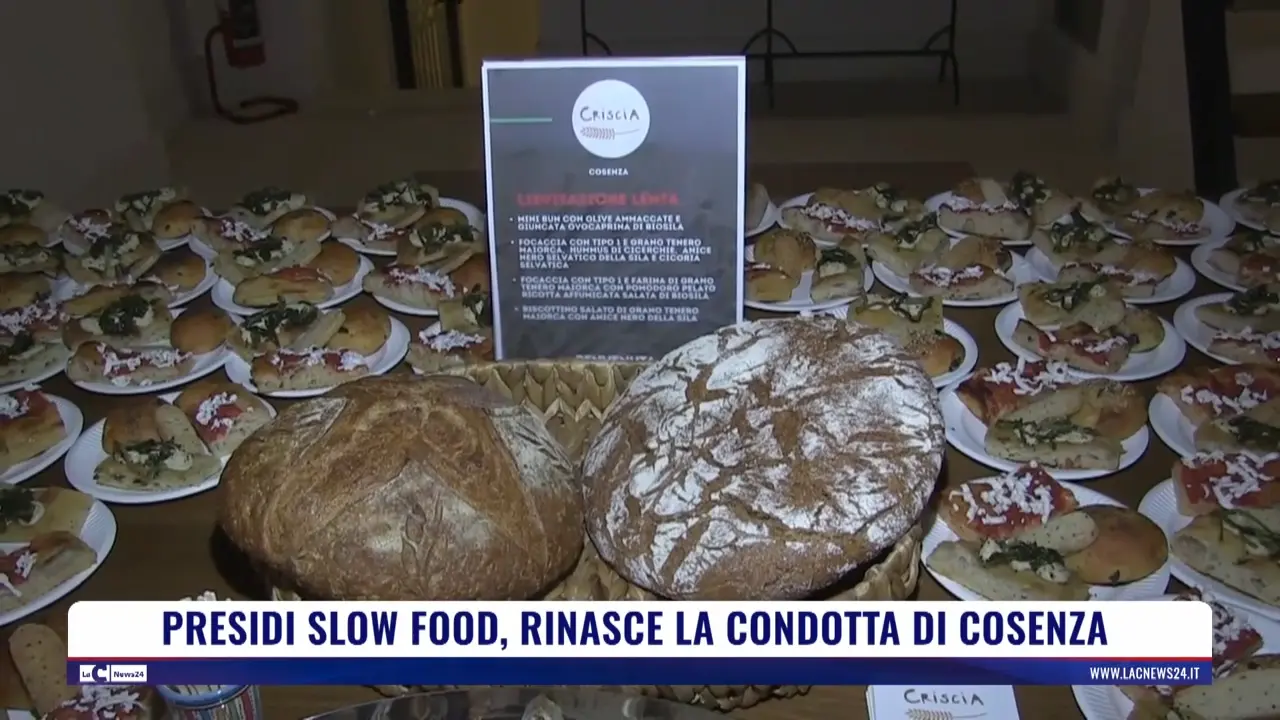 Presidi Slow Food, rinasce la Condotta di Cosenza