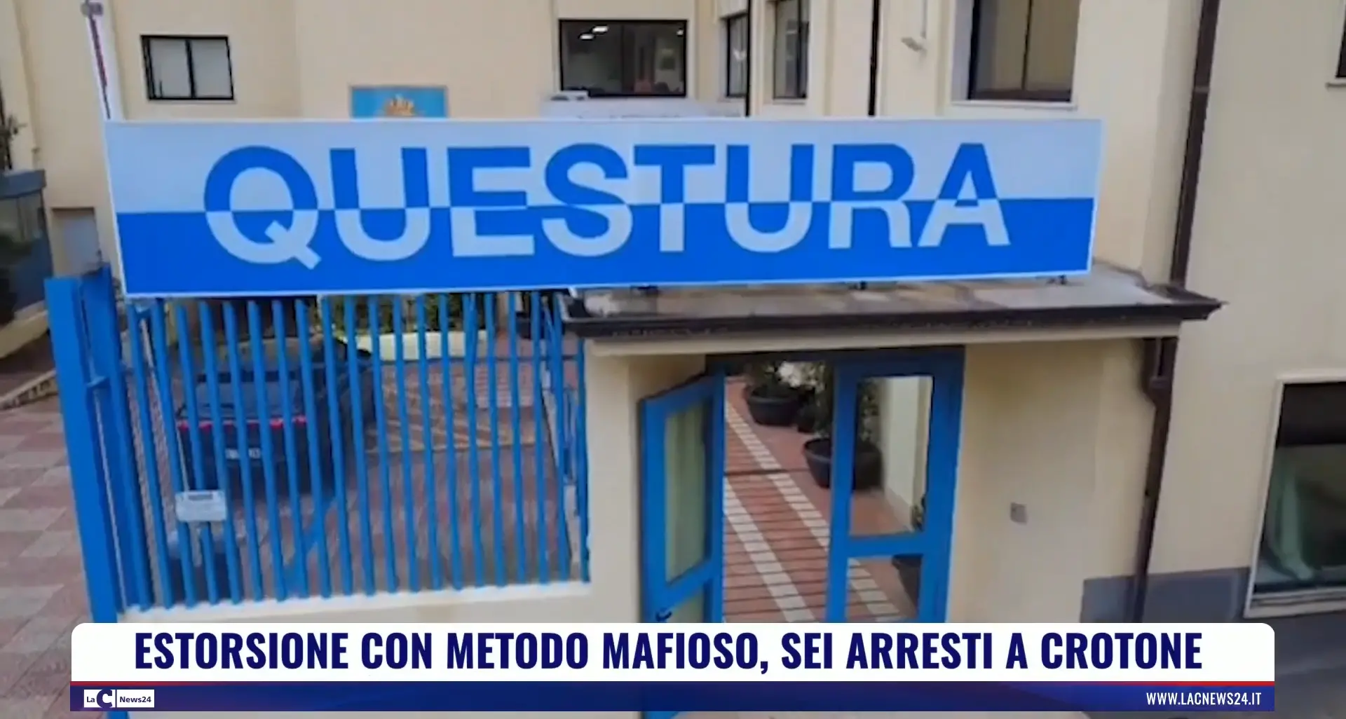 Estorsione con metodo mafioso, sei arresti a Crotone
