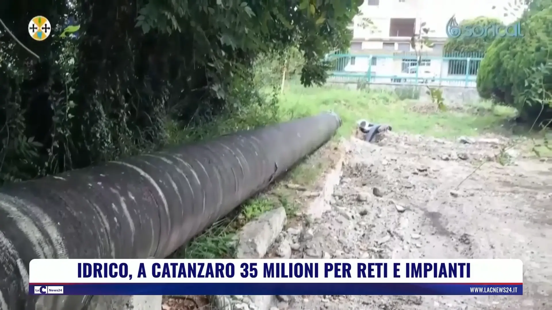 Idrico, a Catanzaro 35 milioni per reti e impianti