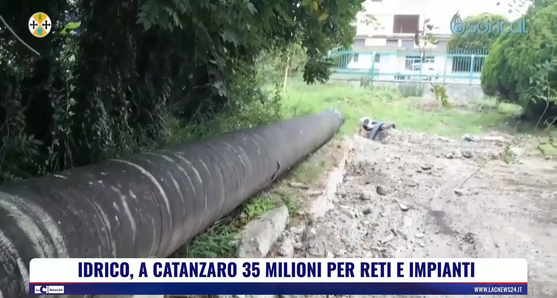Idrico, a Catanzaro 35 milioni per reti e impianti