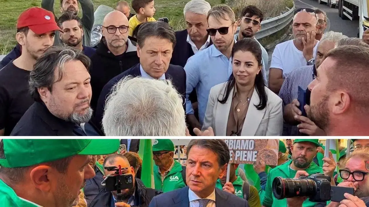 Conte attacca Meloni: «Pensa alla sicurezza, non al carovita». Al Sud supermercati con gli scaffali vuoti\n