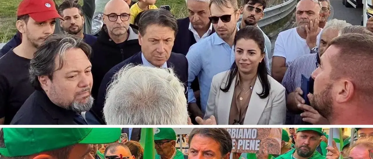 Conte attacca Meloni: «Pensa alla sicurezza, non al carovita». Al Sud supermercati con gli scaffali vuoti\n