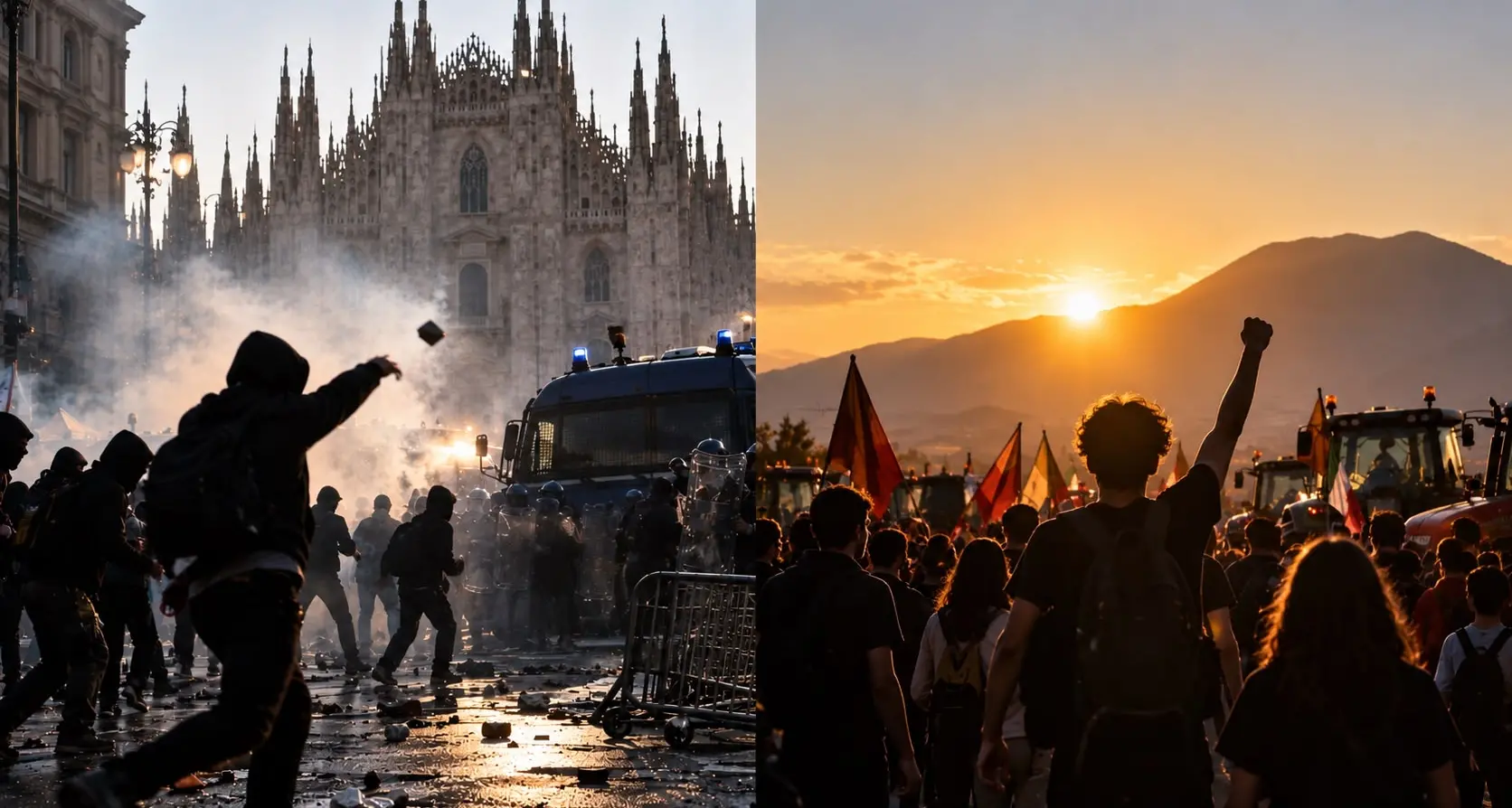 Violenza o dignità, da Nord a sud il mondo giovanile mostra la sua doppia personalità: quando il presente non può essere il futuro\n