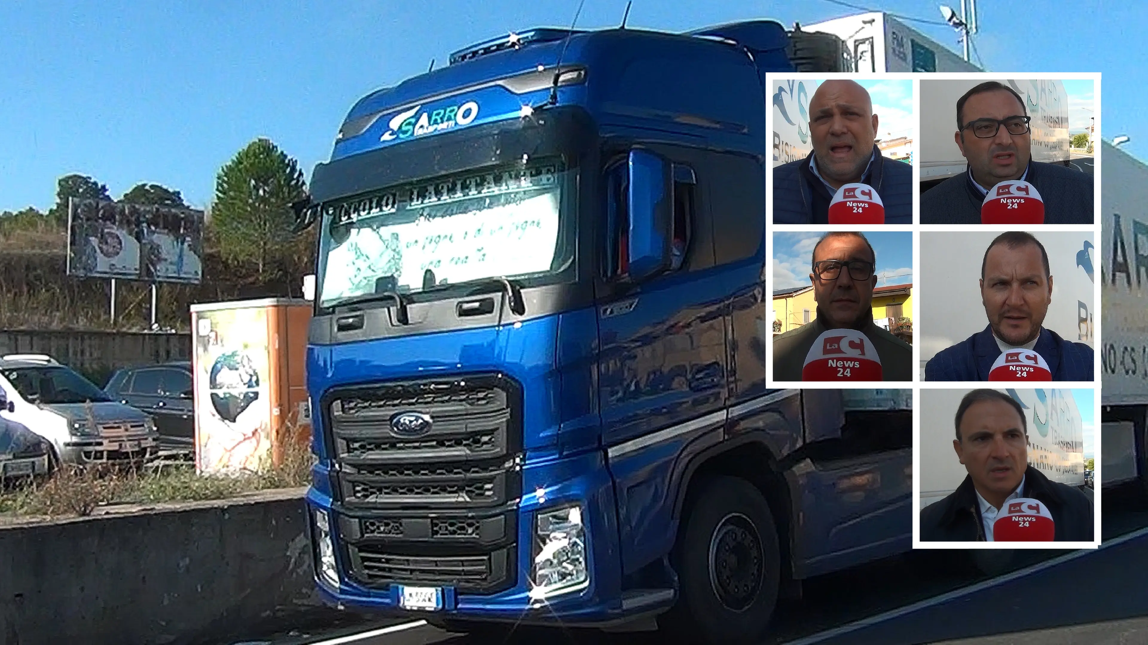 Anche i sindaci con\u00A0agricoltori e autotrasportatori a San Marco Argentano: «Si deve intervenire subito»\n