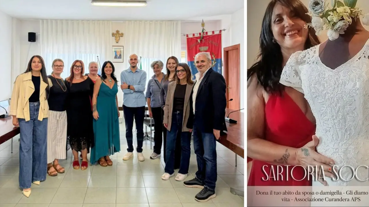 A Jonadi gli abiti da sposa diventano strumenti di inclusione e rinascita: nasce la sartoria sociale che aiuta le donne in difficoltà\n