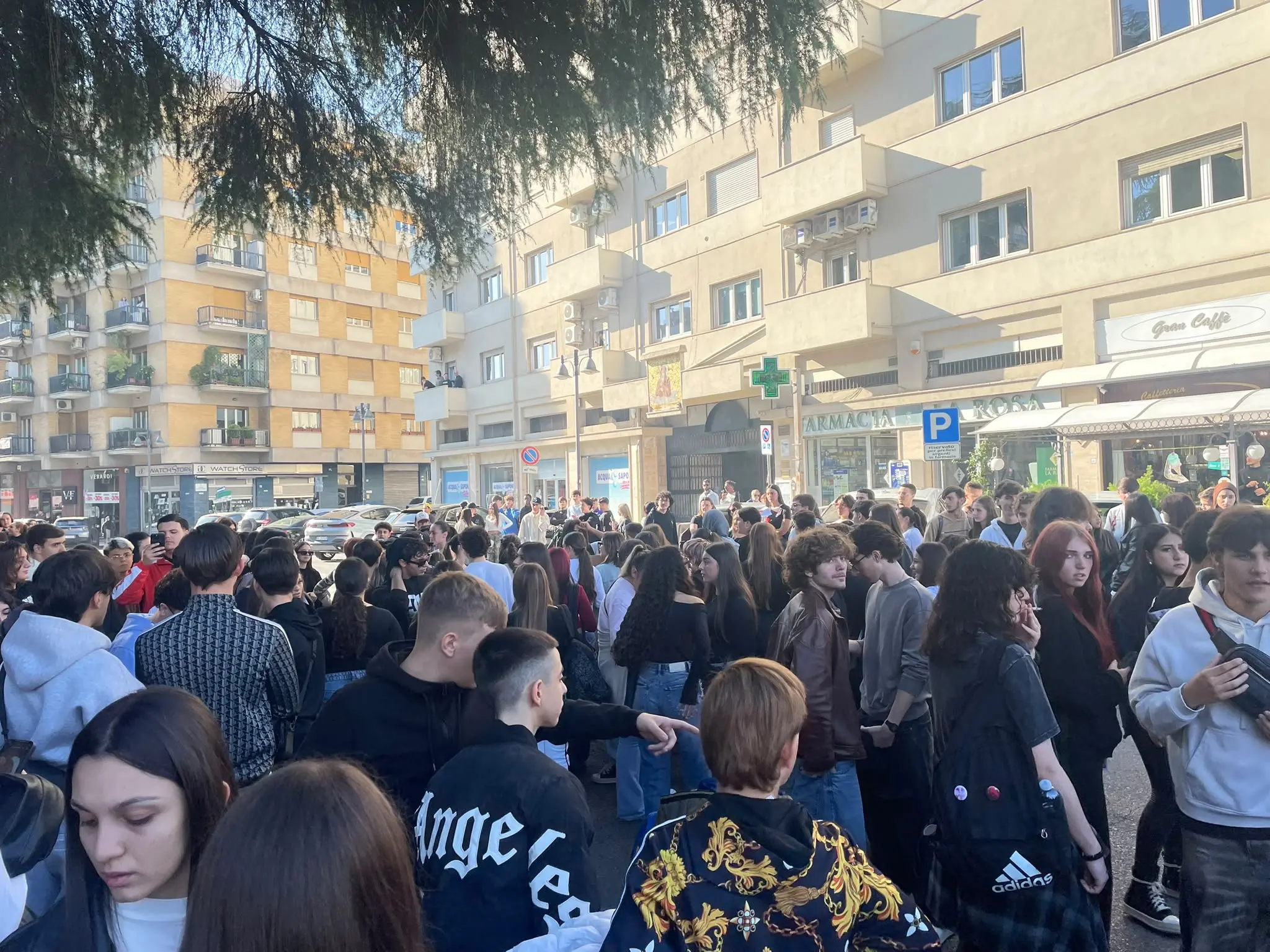 Studenti in corteo a Cosenza, autotrasportatori e agricoltori ancora in presidio a Rende\n
