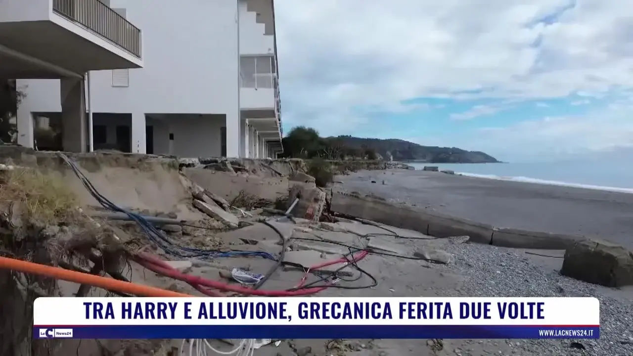 Tra Harry e alluvione, Grecanica ferita due volte