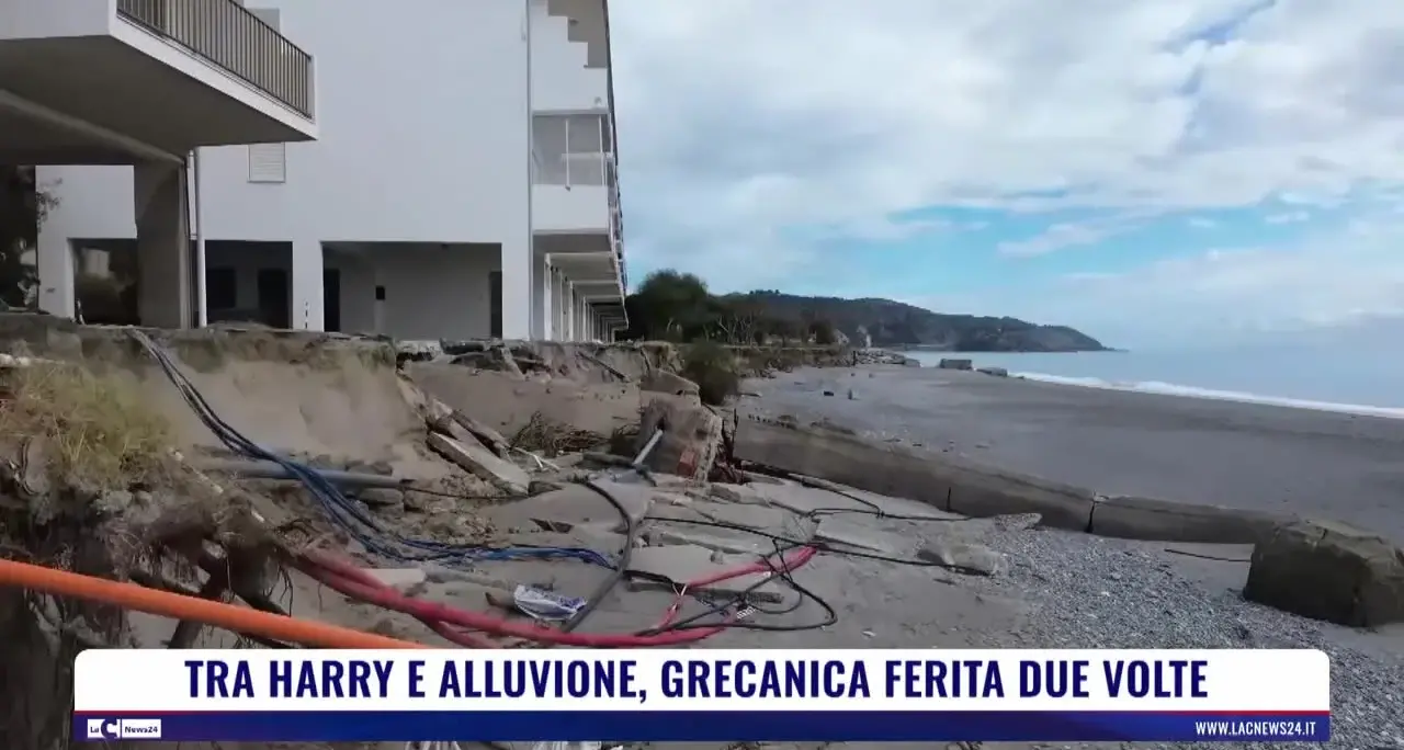 Tra Harry e alluvione, Grecanica ferita due volte