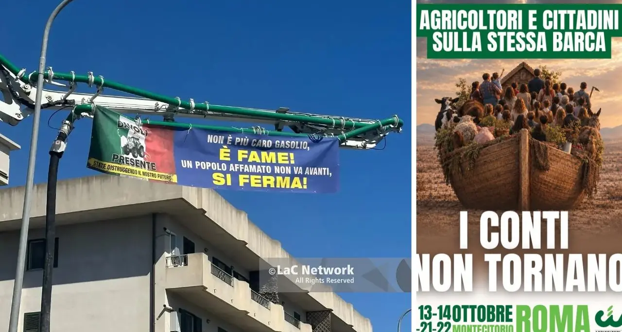 Agricoltori pagati sempre meno ma la spesa è sempre più cara: la Calabria porta la protesta a Montecitorio\n