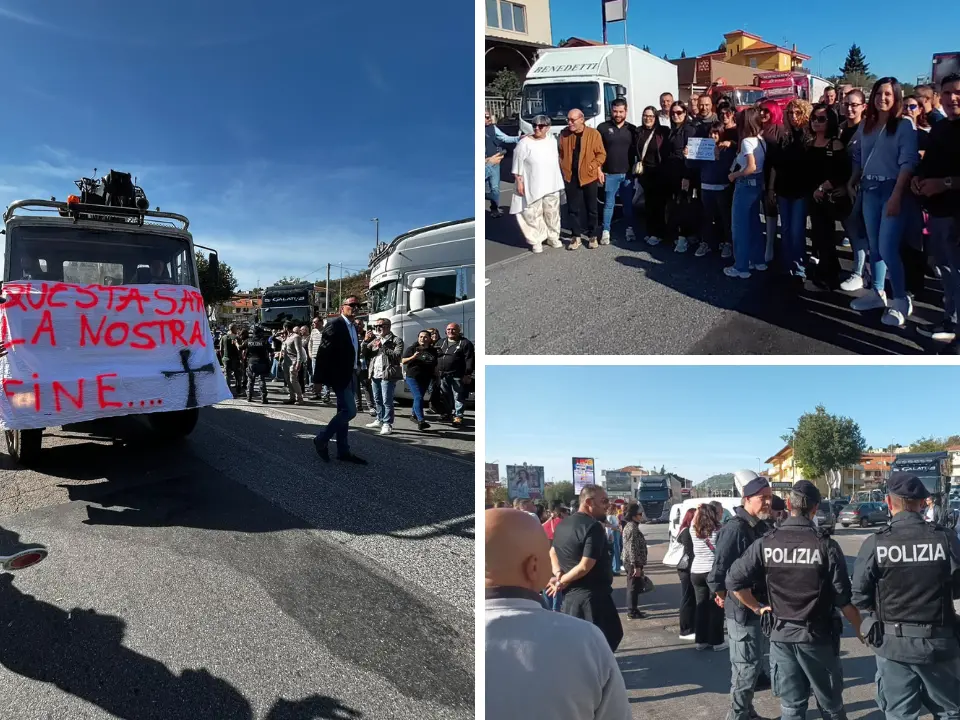 Carovita, i commercianti di Vibo si schierano con gli autotrasportatori: «Scenda in strada tutta la popolazione». Le interviste ai manifestanti