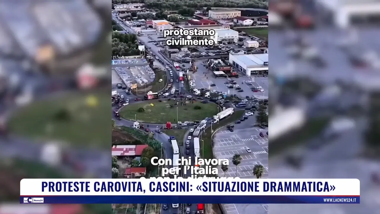 Proteste carovita, Cascini: «Situazione drammatica»