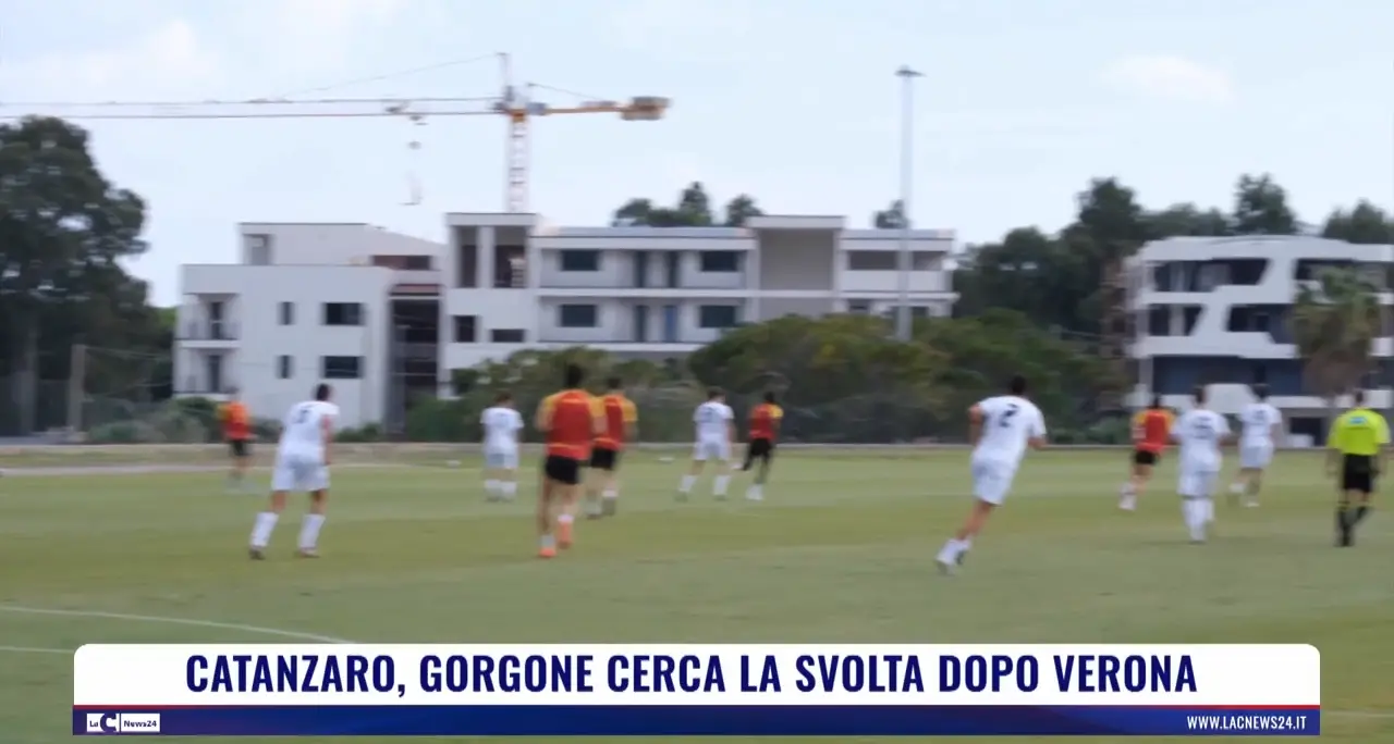 Catanzaro, Gorgone cerca la svolta dopo Verona