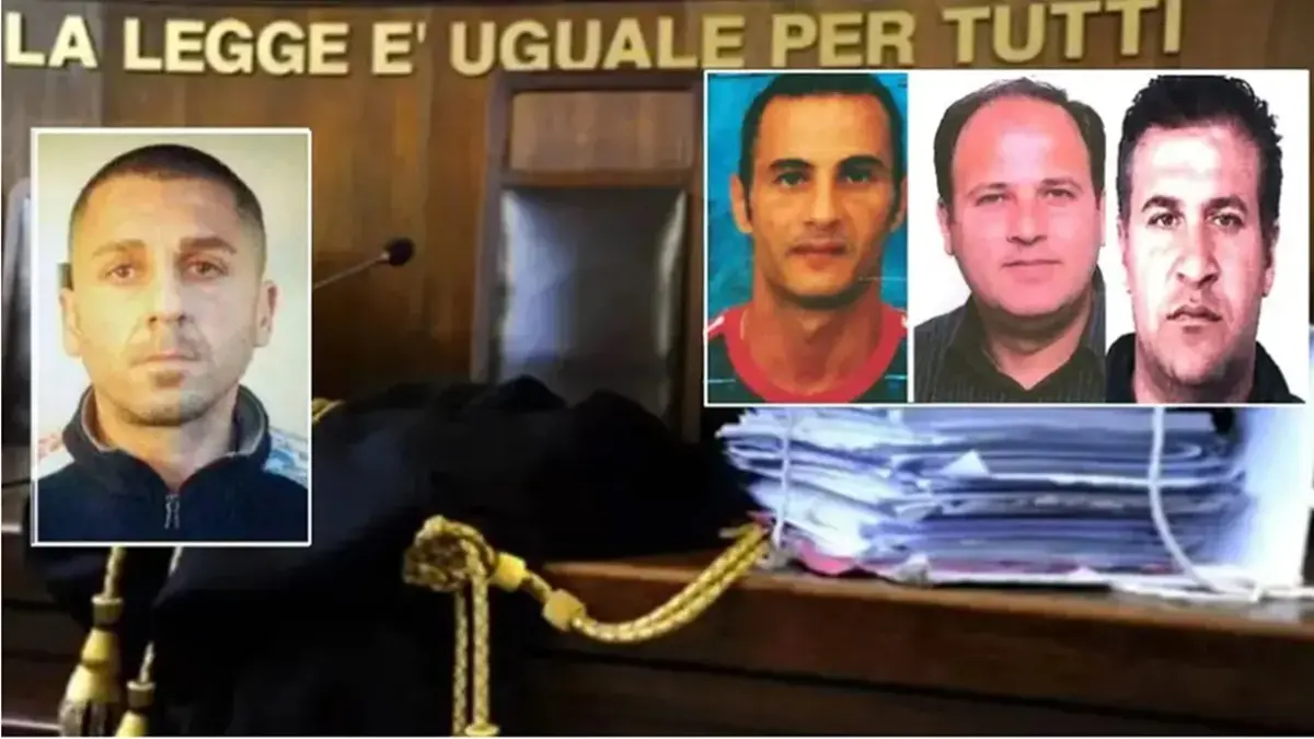 <p>In foto a sinistra Rosario Battaglia, a destra Massimo Stanganello, Michele Palumbo e Maio Longo</p>\\n