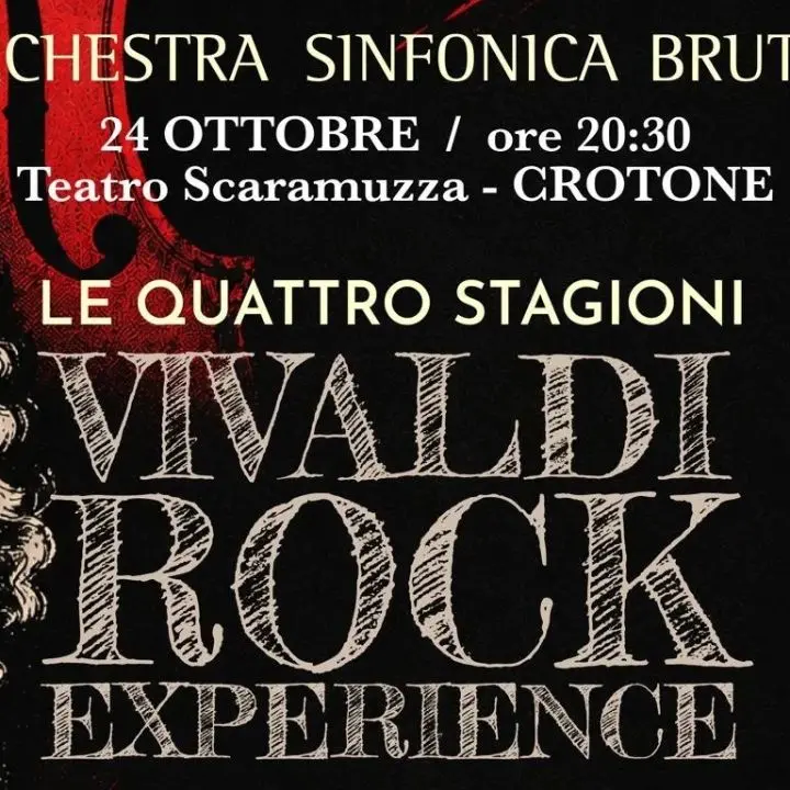 Vivaldi incontra il rock a Crotone, l’Orchestra Sinfonica Brutia sul palco dello Scaramuzza\n